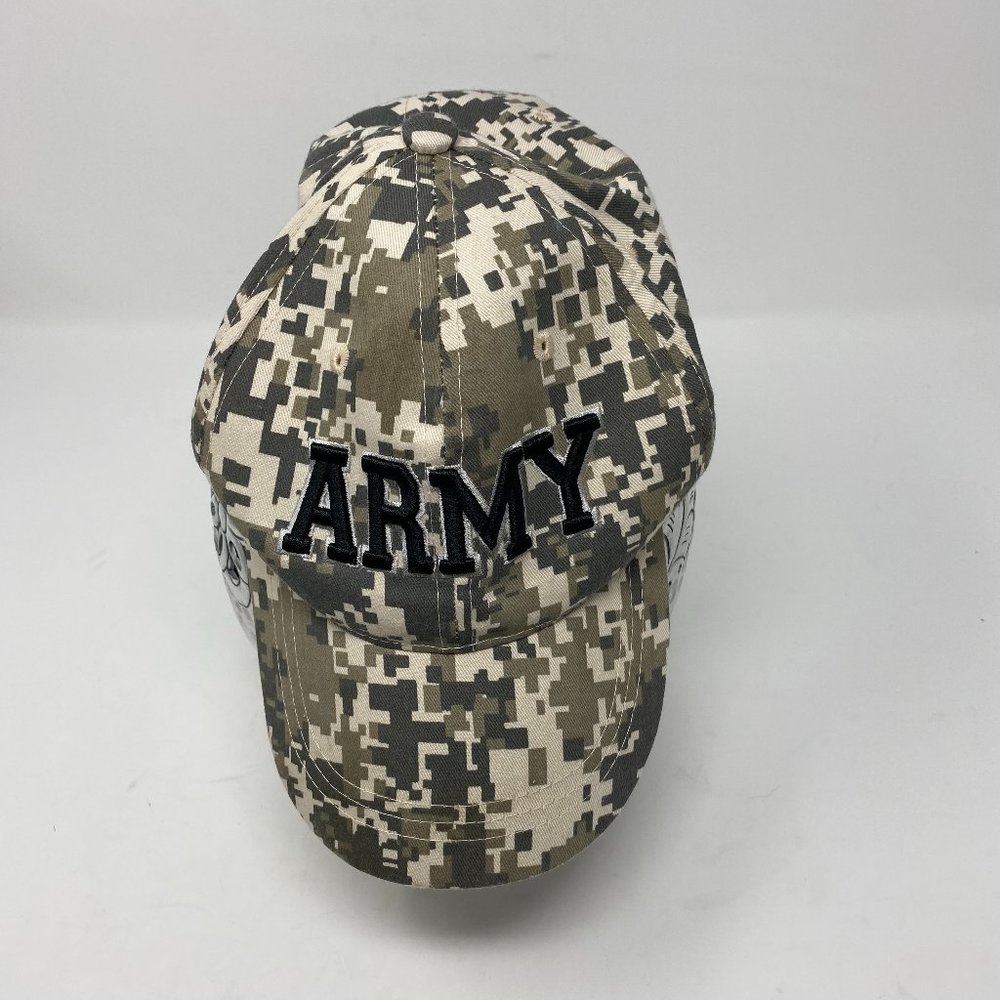 U.S. ARMY Embroidered Cap Camo Green
